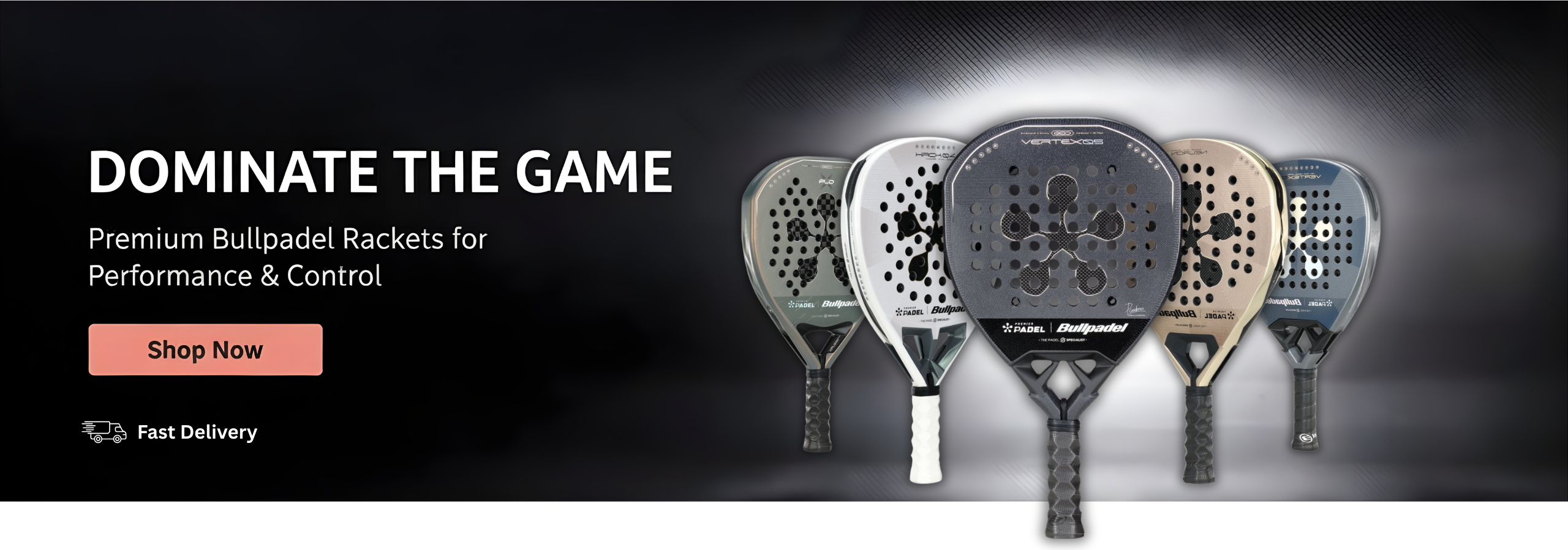 Dominate the game — premium Bullpadel rackets
